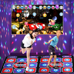 Dual Anti-Slip Dance Mat for TV and Computer Use