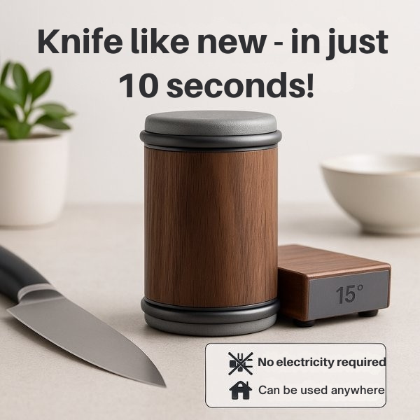 Knife Sharpening | Roll Knife Sharpener | Quick & Accurate Blade Sharpening