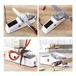 Rechargeable Quick & Safe Knife Sharpener