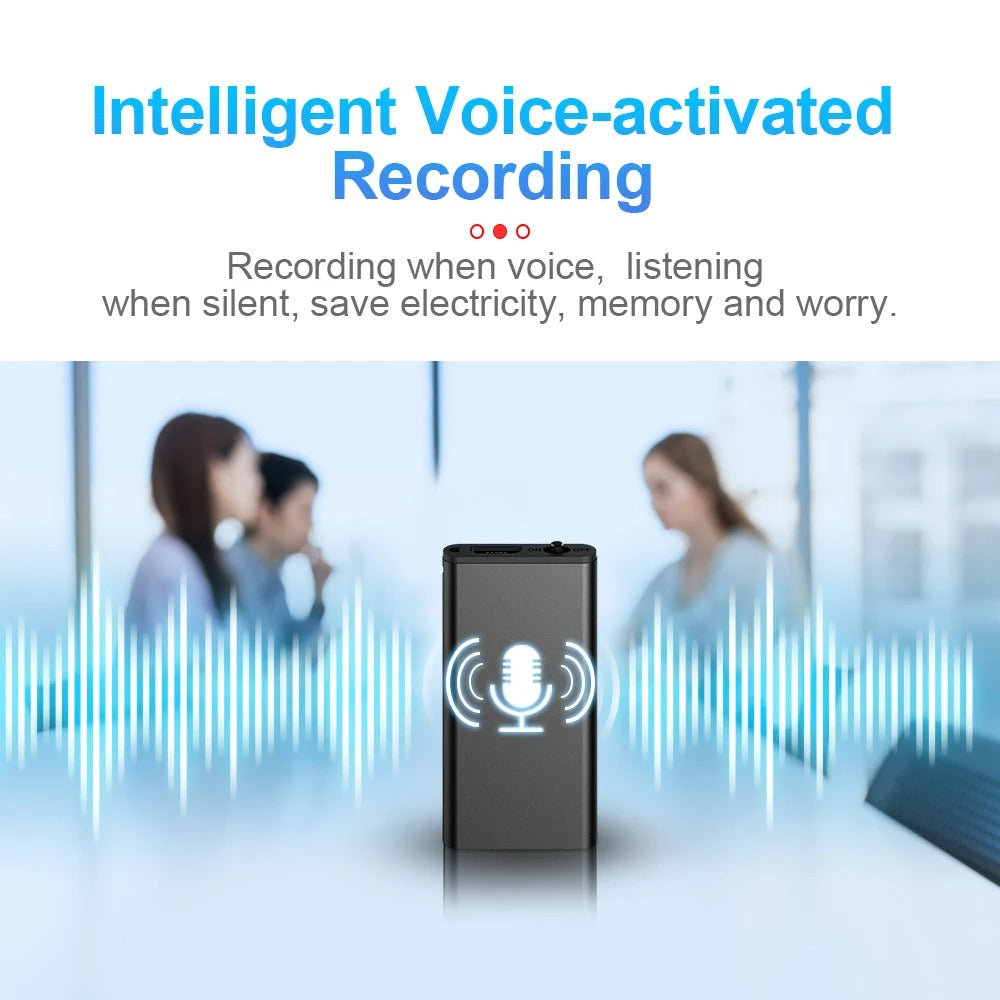 Compact Hidden Voice Recorder – Discreet Audio Recording Device