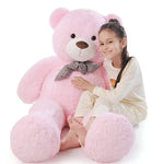 Oversized Plush Bear for Home Decor