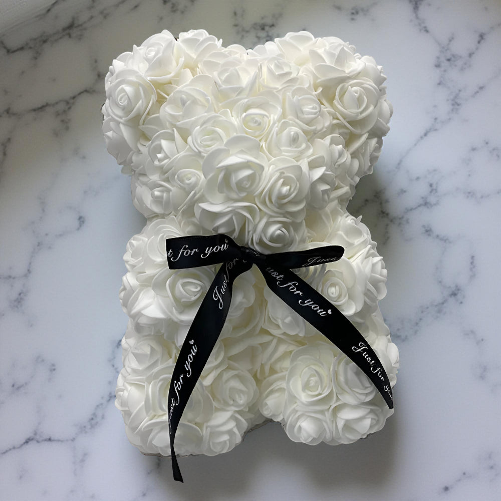 Decorative Rose Bear Gift for Special Occasions