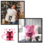 Decorative Rose Bear Gift for Special Occasions