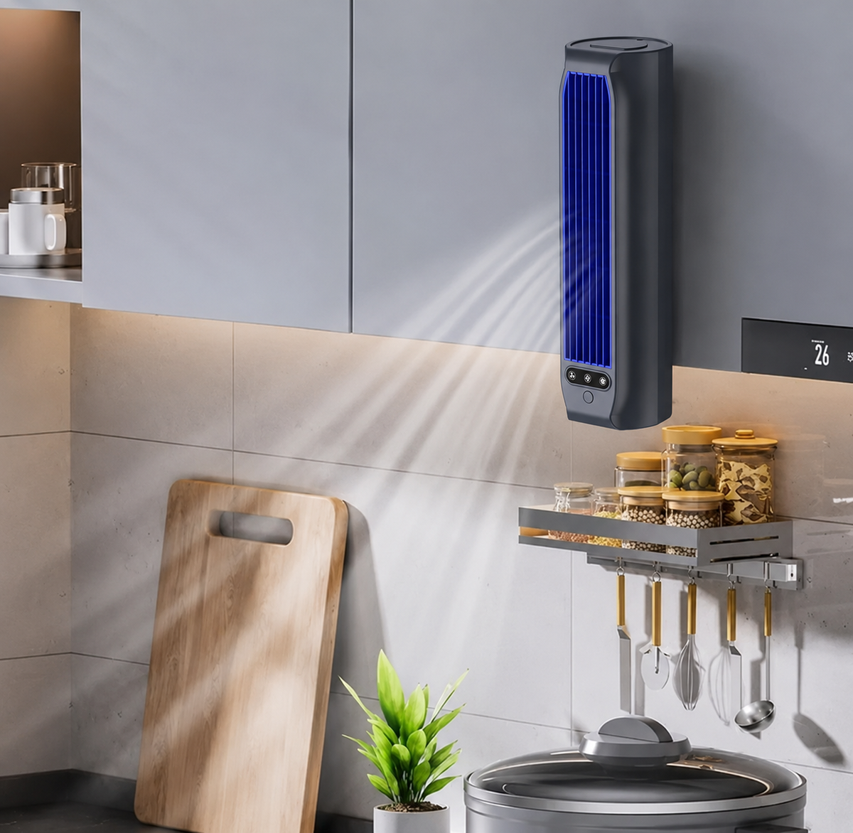 Rechargeable Wireless Wall and Table Fan