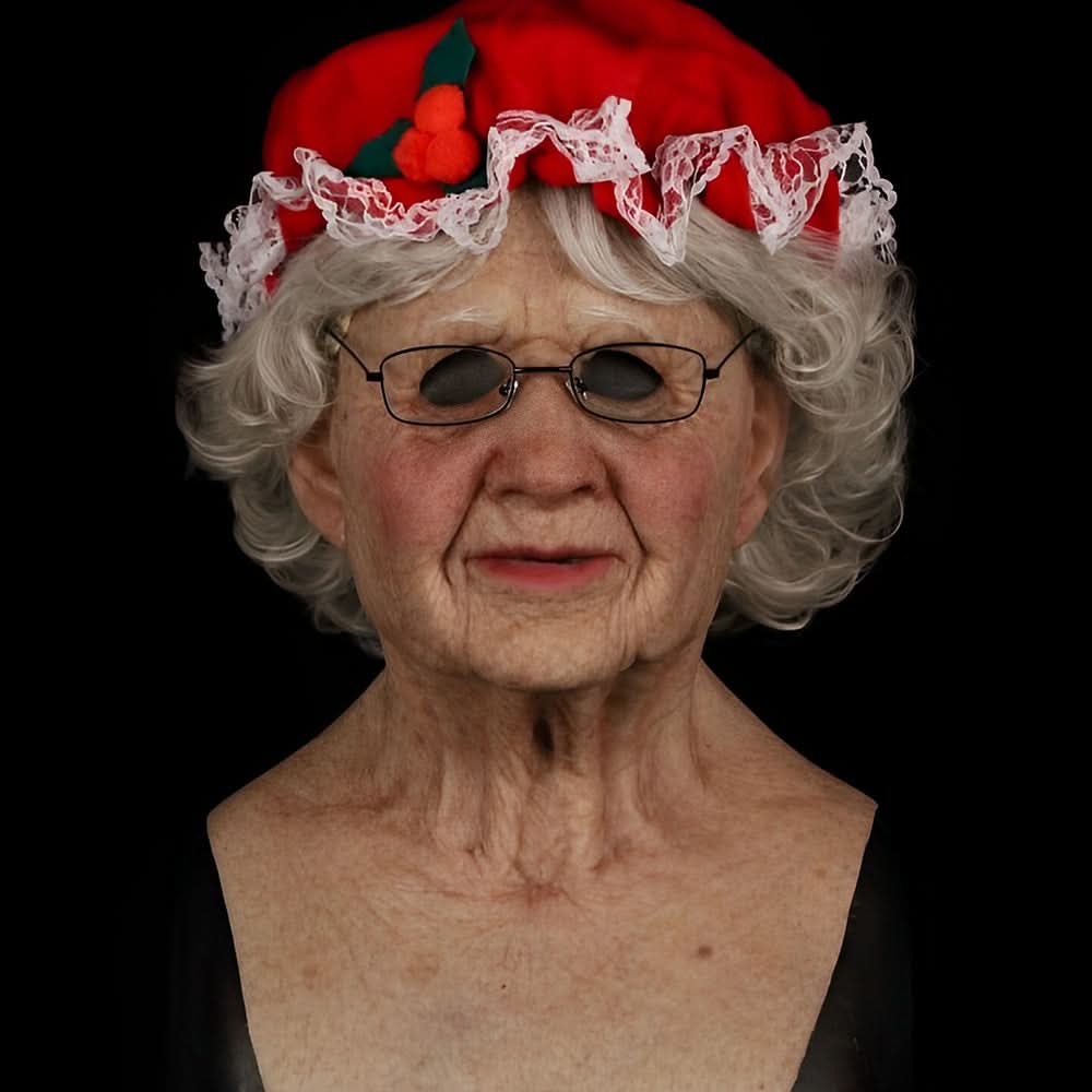 Realistic and Elastic Halloween Latex Mask for Adults