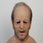 Realistic and Elastic Halloween Latex Mask for Adults