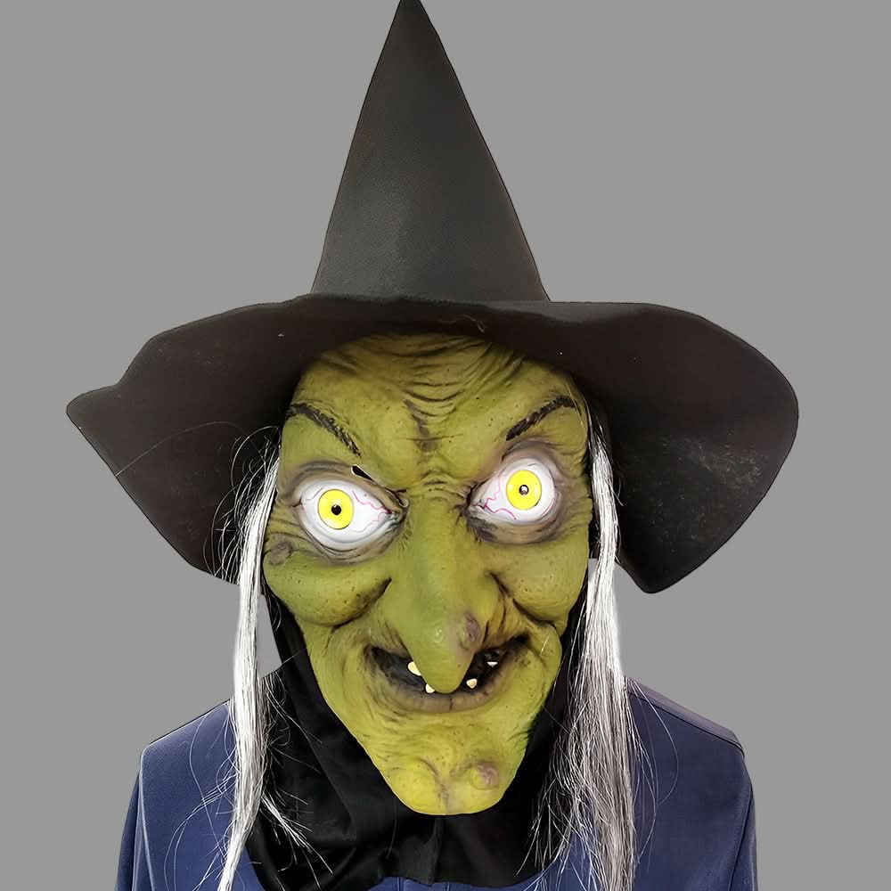 Realistic and Elastic Halloween Latex Mask for Adults