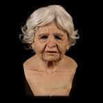 Realistic and Elastic Halloween Latex Mask for Adults