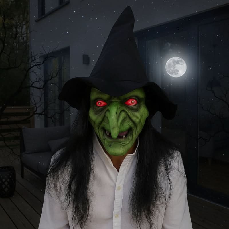 Realistic and Elastic Halloween Latex Mask for Adults