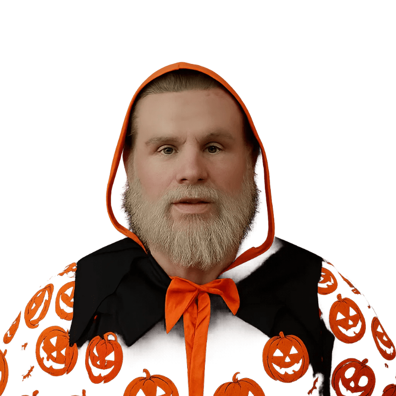 Realistic and Elastic Halloween Latex Mask for Adults