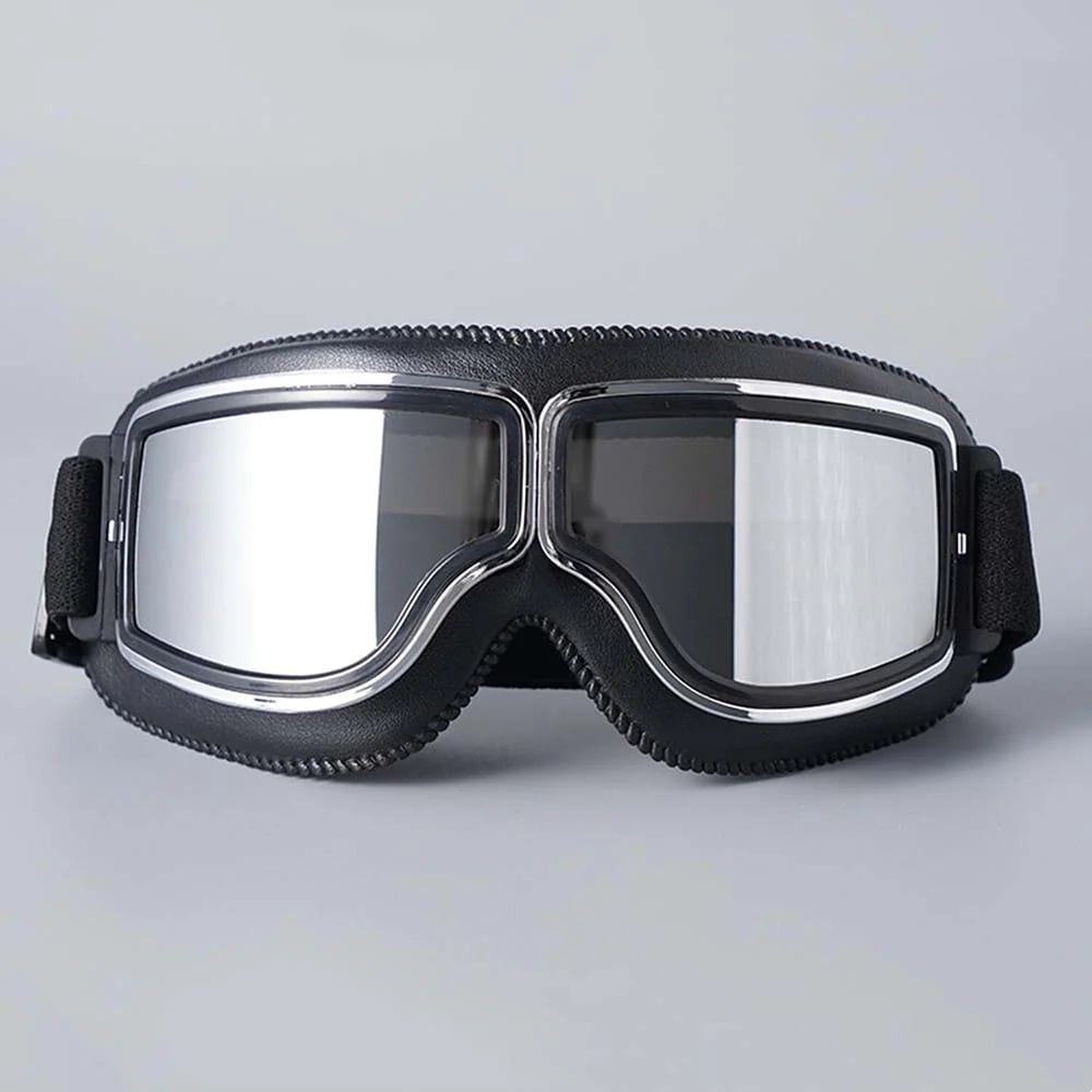 Motorcycle Goggles | UV Protection | Impact Resistant & Adjustable