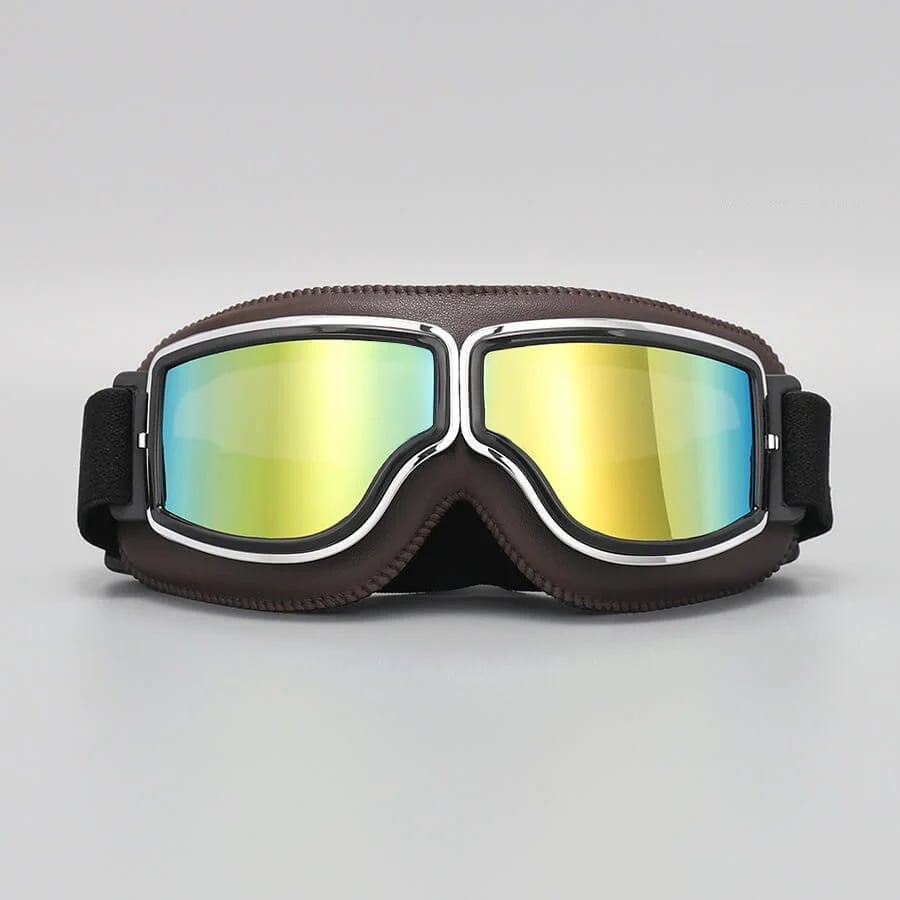 Motorcycle Goggles | UV Protection | Impact Resistant & Adjustable