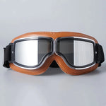 Motorcycle Goggles | UV Protection | Impact Resistant & Adjustable