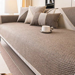 Breathable Non-Slip Cotton-Linen Sofa Cover