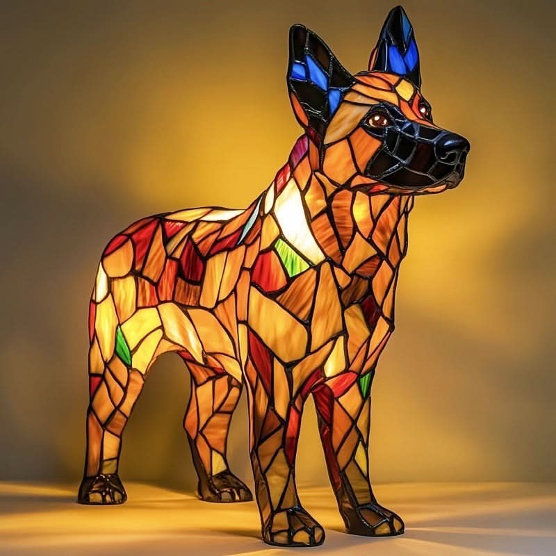 Pet Design Night Lamp | Warm Light | USB Powered with Switch