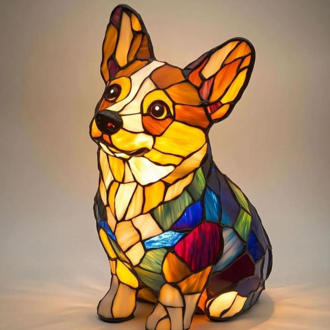 Pet Design Night Lamp | Warm Light | USB Powered with Switch