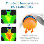 Wireless Ultrasound Neck Massager for Lymphatic Drainage and Relaxation