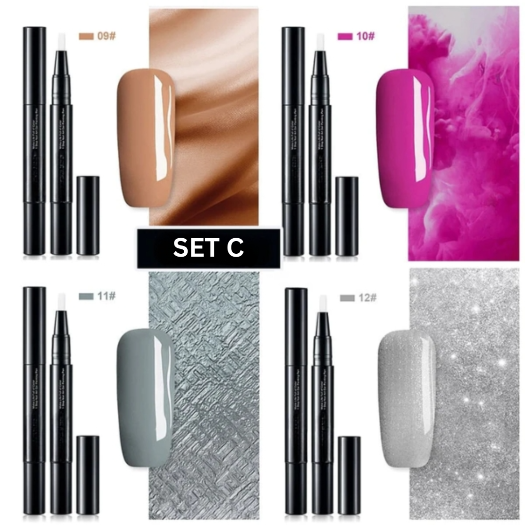 Nail Gel | Precision Nail Art with Gel Color | Fast-Drying and Durable