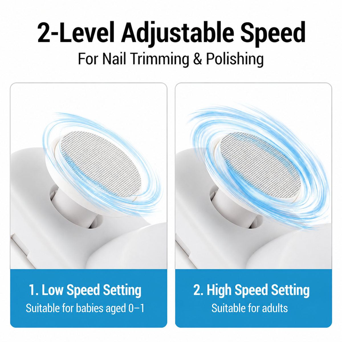 Nail Care | 3-in-1 Nail Clipper, Cutter, and Polisher
