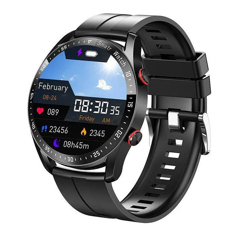 Versatile Smartwatch with Bluetooth Calling, NFC, and Health Tracking Features