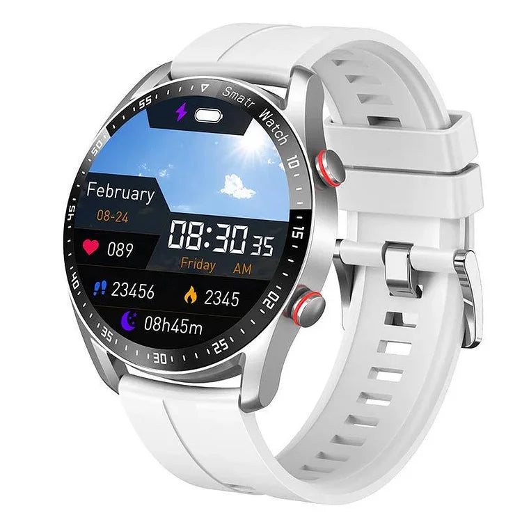 Versatile Smartwatch with Bluetooth Calling, NFC, and Health Tracking Features
