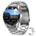 Versatile Smartwatch with Bluetooth Calling, NFC, and Health Tracking Features
