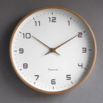 Scandinavian Style Wooden Wall Clock