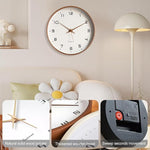 Scandinavian Style Wooden Wall Clock