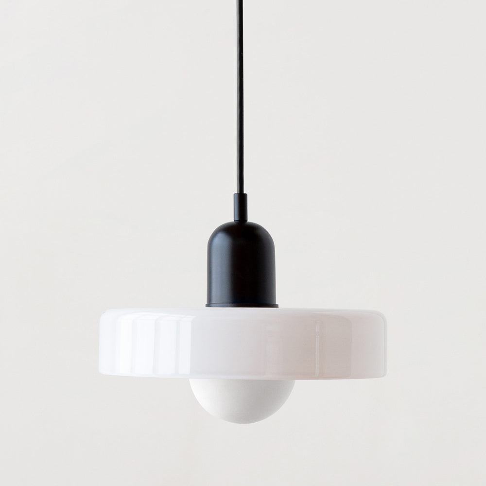 Artistic Bauhaus Pendant Light – Warm Light Hanging Lamp