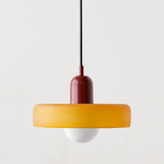 Artistic Bauhaus Pendant Light – Warm Light Hanging Lamp