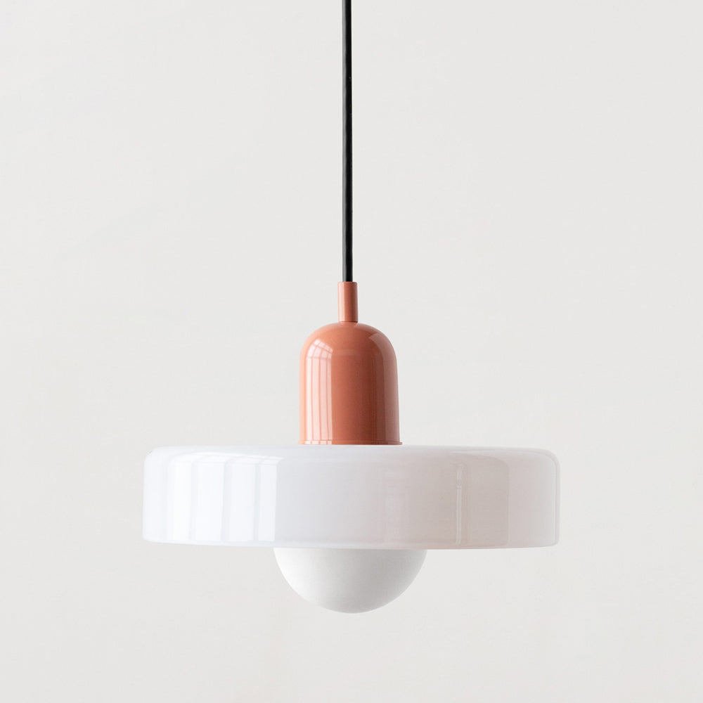 Artistic Bauhaus Pendant Light – Warm Light Hanging Lamp