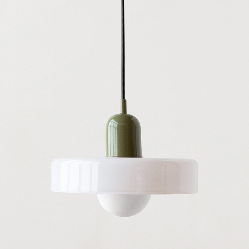 Artistic Bauhaus Pendant Light – Warm Light Hanging Lamp