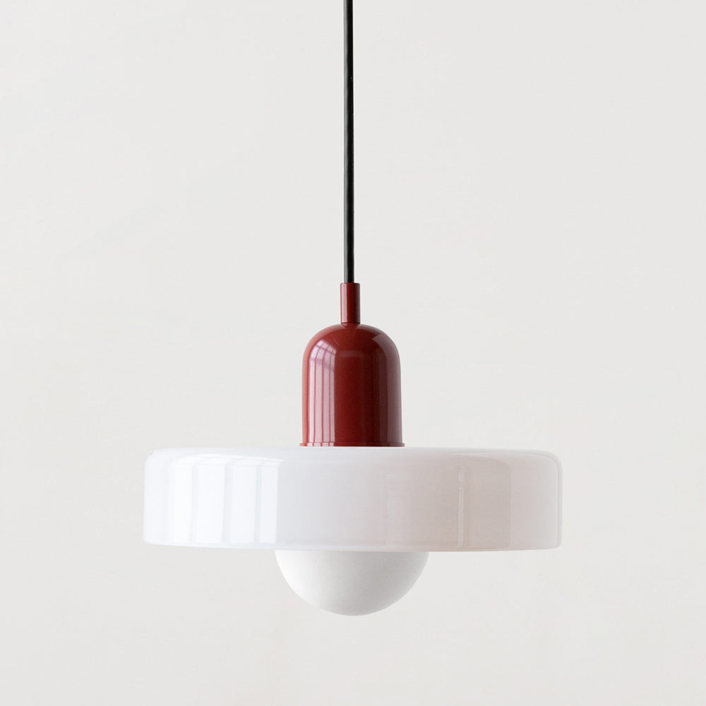 Artistic Bauhaus Pendant Light – Warm Light Hanging Lamp