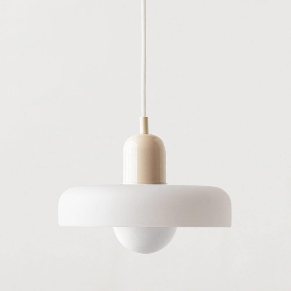 Artistic Bauhaus Pendant Light – Warm Light Hanging Lamp