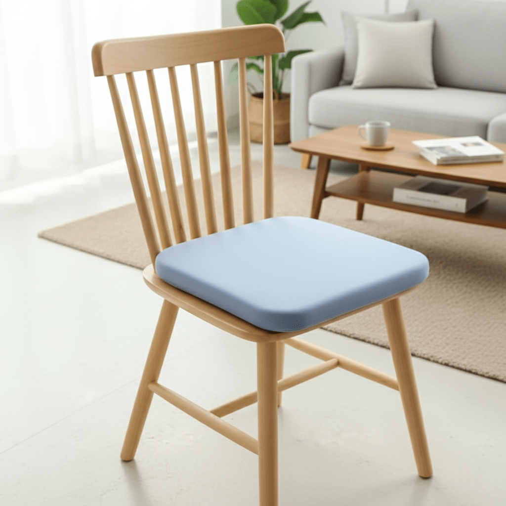 Orthopedic Memory Foam Seat Cushion for Tailbone and Lumbar Comfort