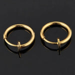 Non-Piercing Earrings | Retractable Closure | Comfortable & Safe Design