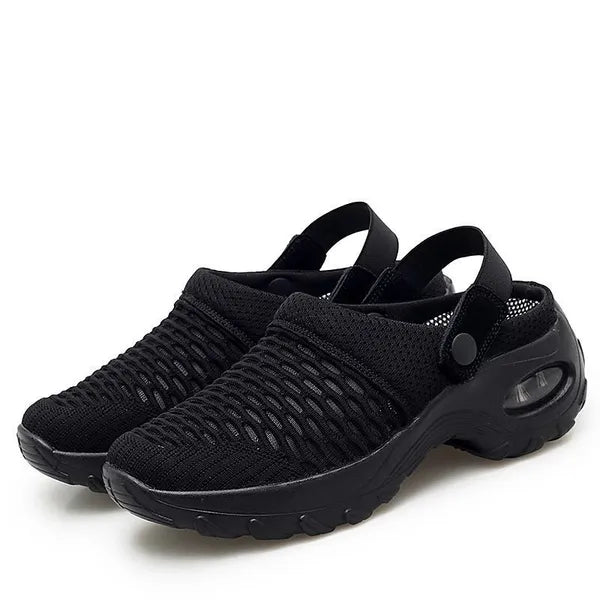 Women's Mesh Orthopedic Clogs | Air Cushioning | Non-Slip Slippers