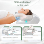Orthopedic Memory Foam Pillow for Neck Support and Comfort