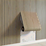 Modern 3D Self-Adhesive Wooden Wall Panels for Home Decor