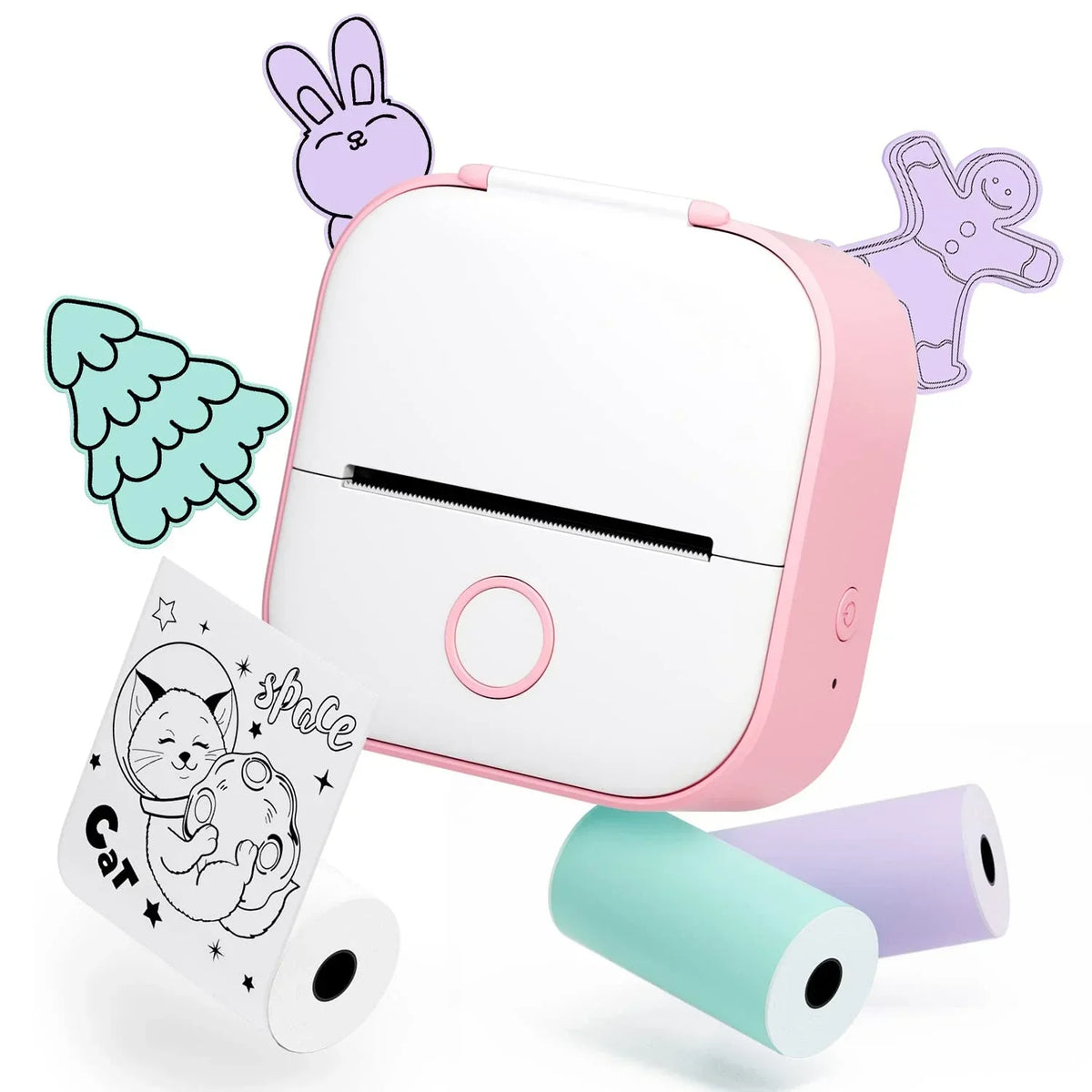 50% OFF | Compact Printer + Free Printing Paper - The Ink-Free Printing Solution!