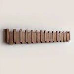 Wall Hook in Piano Design | Handmade Wood | Natural Finish