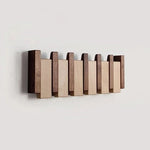 Wall Hook in Piano Design | Handmade Wood | Natural Finish
