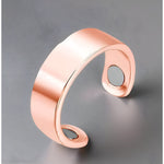 Adjustable Magnetic Metal Ring for Lymphatic Drainage Therapy