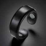 Adjustable Magnetic Metal Ring for Lymphatic Drainage Therapy
