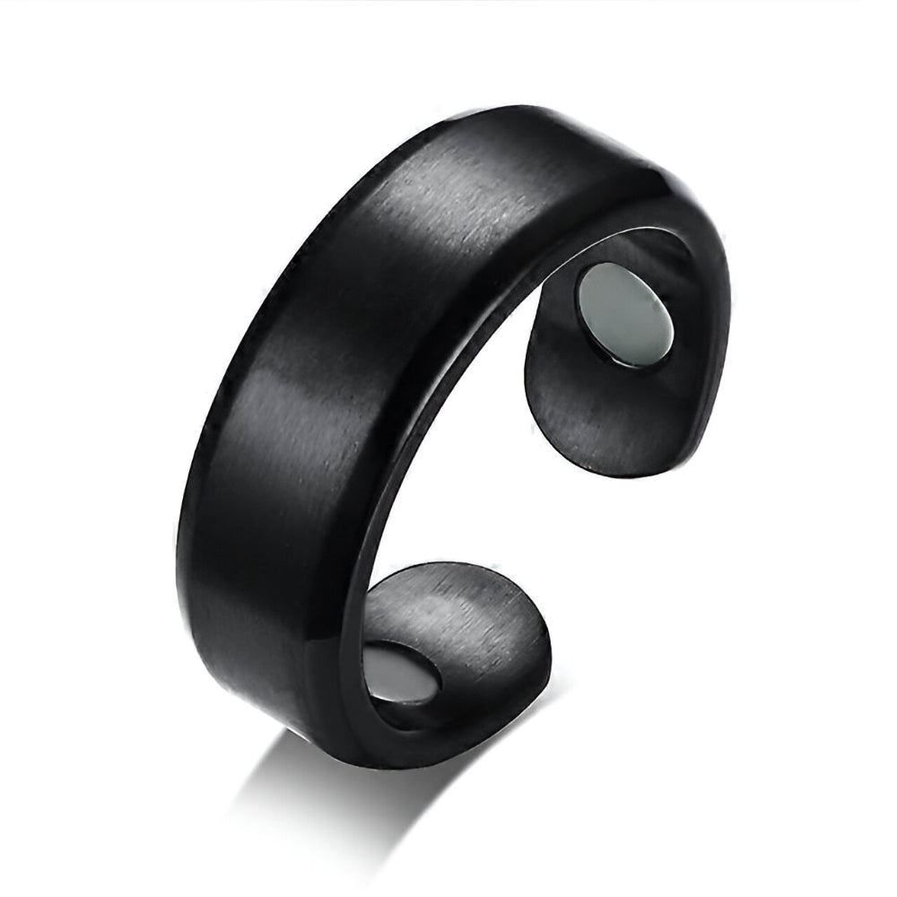 Adjustable Magnetic Metal Ring for Lymphatic Drainage Therapy