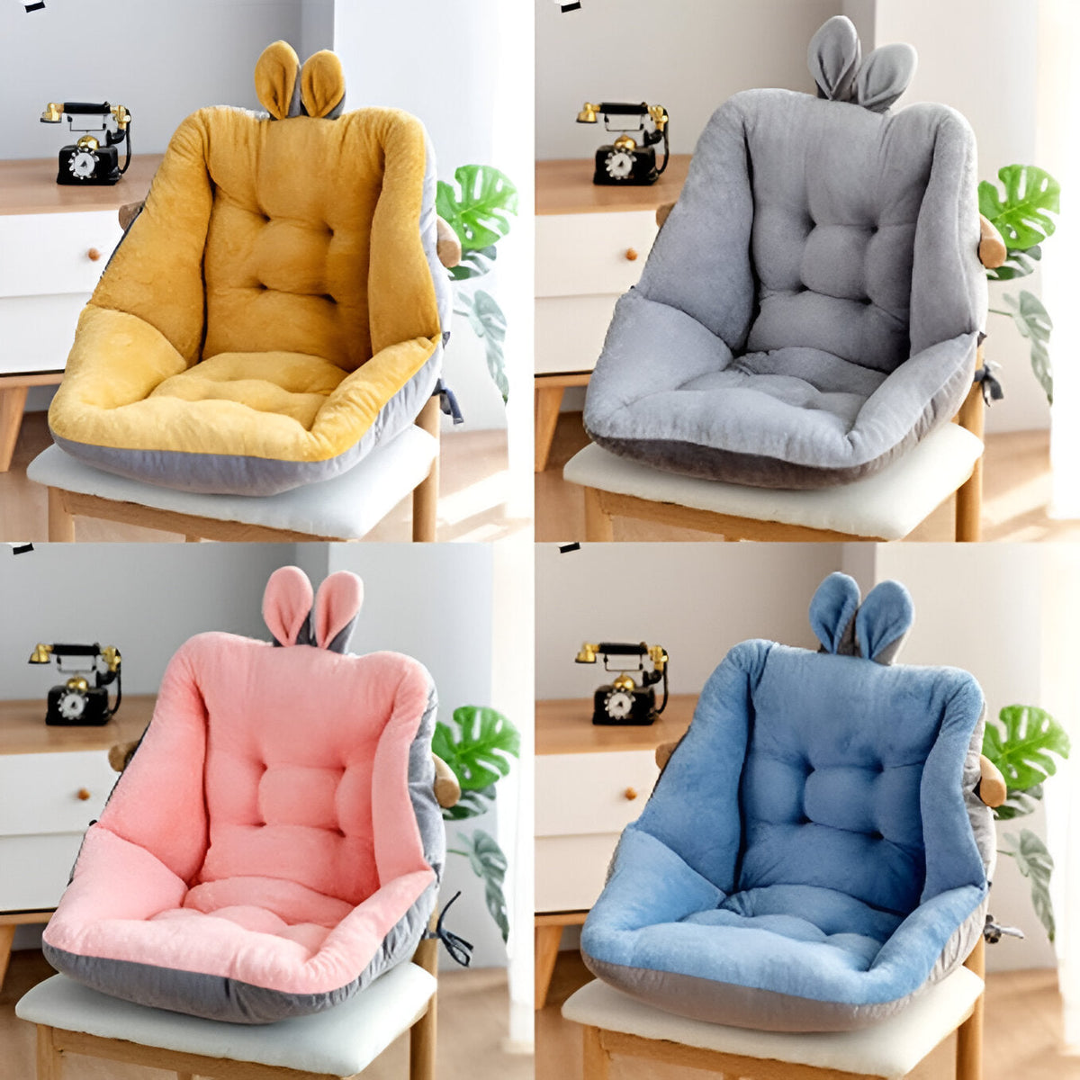 Comfortable Sitting Cushion for Office, Home, and Car - Alleviates Back Pain and Supports Tailbone