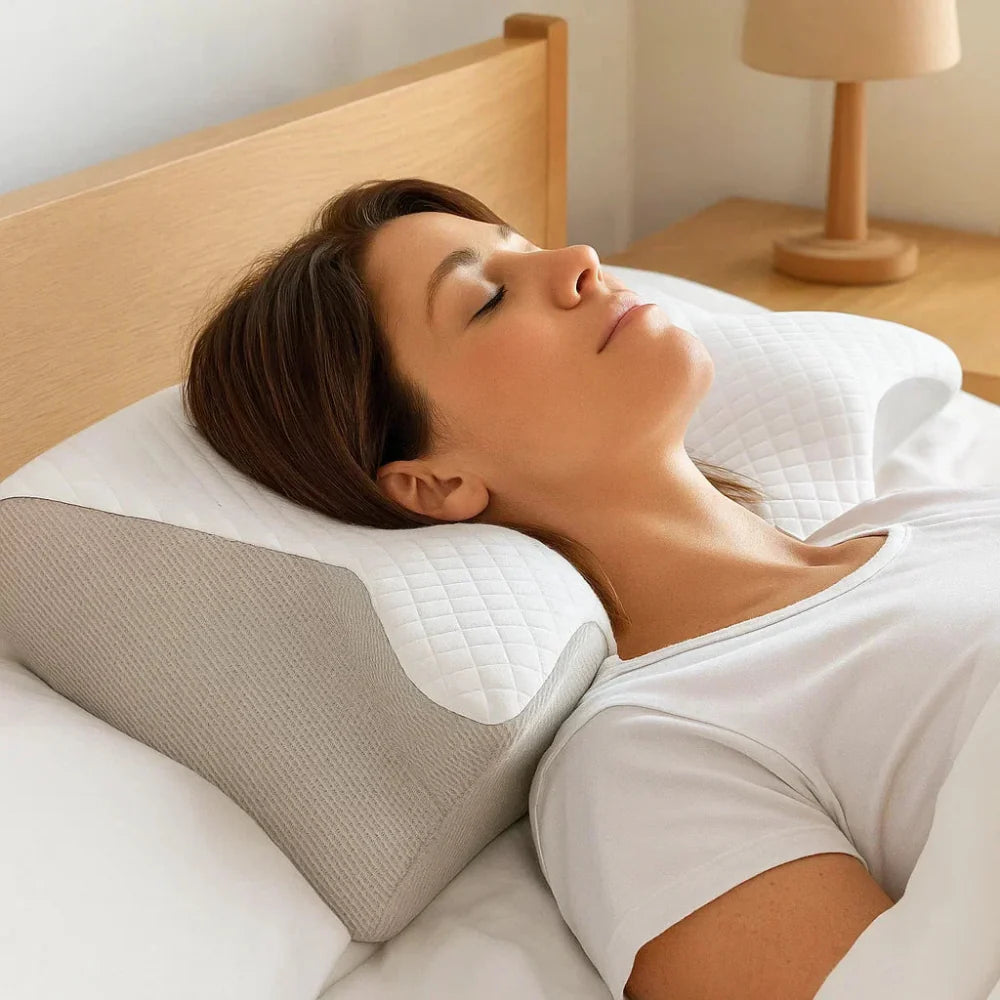 Contoured Orthopedic Sleeping Pillow