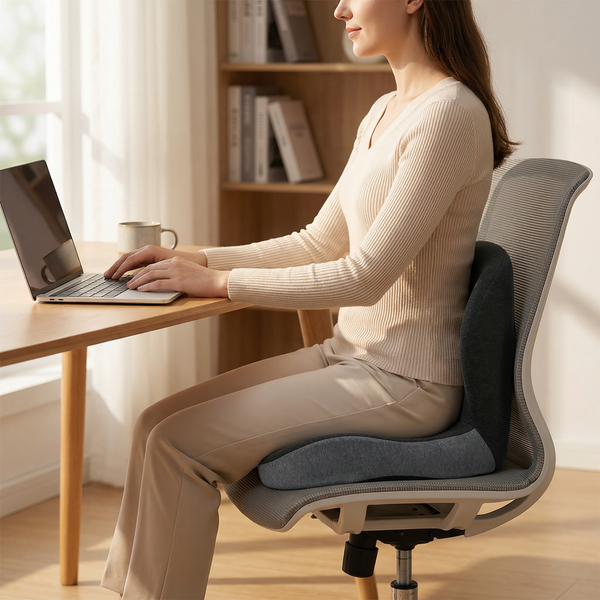Memory Foam Lumbar Support Seat Cushion