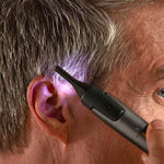 Precision Trimmer | Titanium Coated Stainless Steel Blade with LED Light | Ultra Lightweight