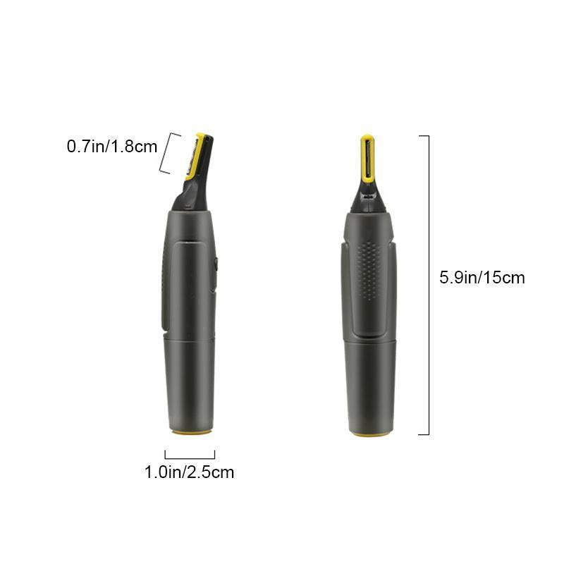 Precision Trimmer | Titanium Coated Stainless Steel Blade with LED Light | Ultra Lightweight